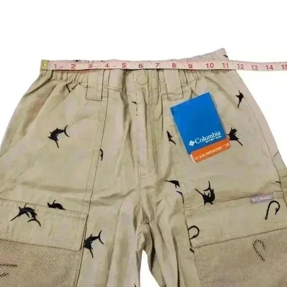 NEW NWT Columbia Kids Half Moon™ Embroidered Short, Little/Big Kids, Sz S/P $50 - Picture 5 of 8